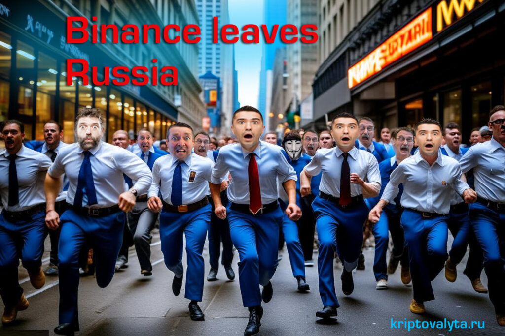 Бинанс покидает Россию