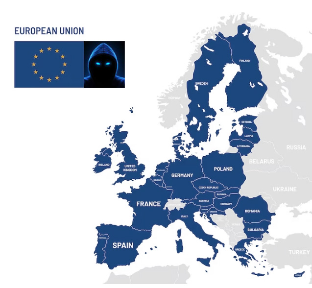 Европейский союз карта криптовлютного криминального сообщества